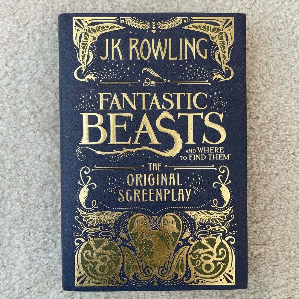 "Fantastic Beasts and Where to Find Them: The Original Screenplay" Hardcover